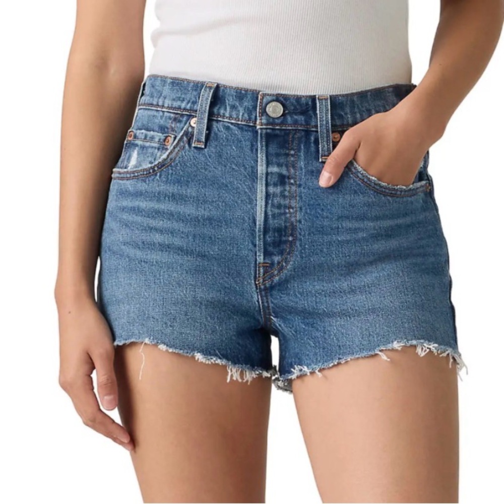 Levi's Women's Blue Jean Shorts